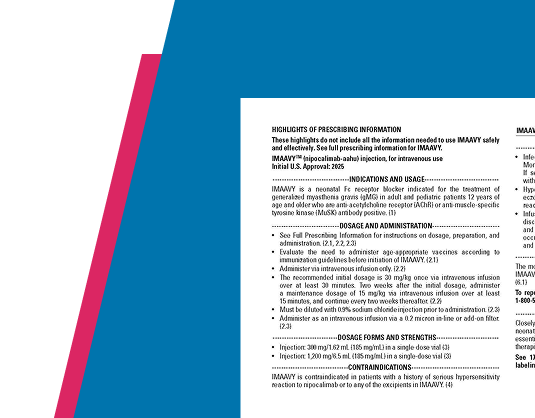 IMAAVY Prescribing Information